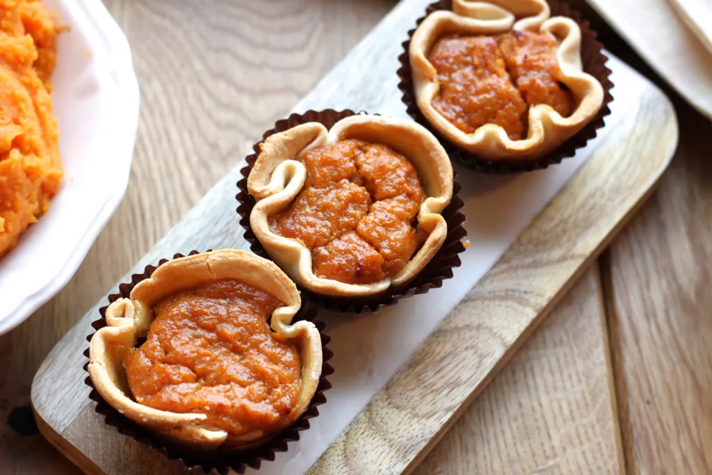 Sweet potato pie for happy hour