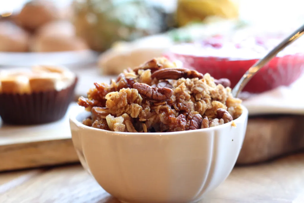 Thanksgiving apple crisp